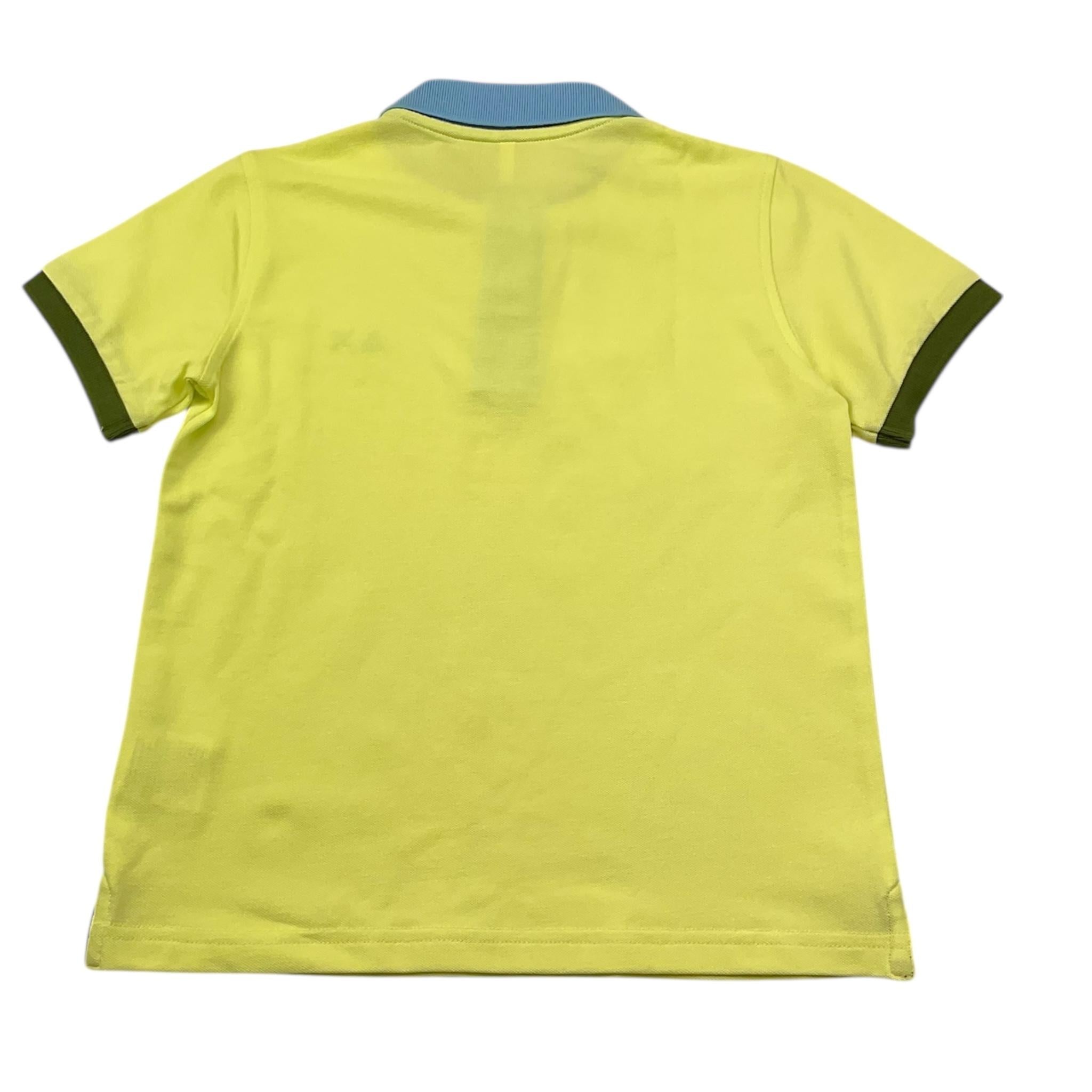 Sun68 Polo Mezza Manica Tinta Unita per Bambino CPA35316 GIALLO SUN68 