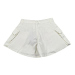 Fun & Fun Short Tinta Unita con Girovita Regolabile per Bambina FJSO01272 PANNA FUN & FUN 