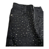 John Richmond Jeans Tinta Unita con Brillantini per Bambina RGA24015JE NERO JOHN RICHMOND 