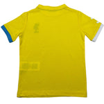 U.S. Polo Assn T-Shirt Girocollo Tinta Unita con Logo per Bambino US41554004 GIALLO U.S. POLO ASSN 