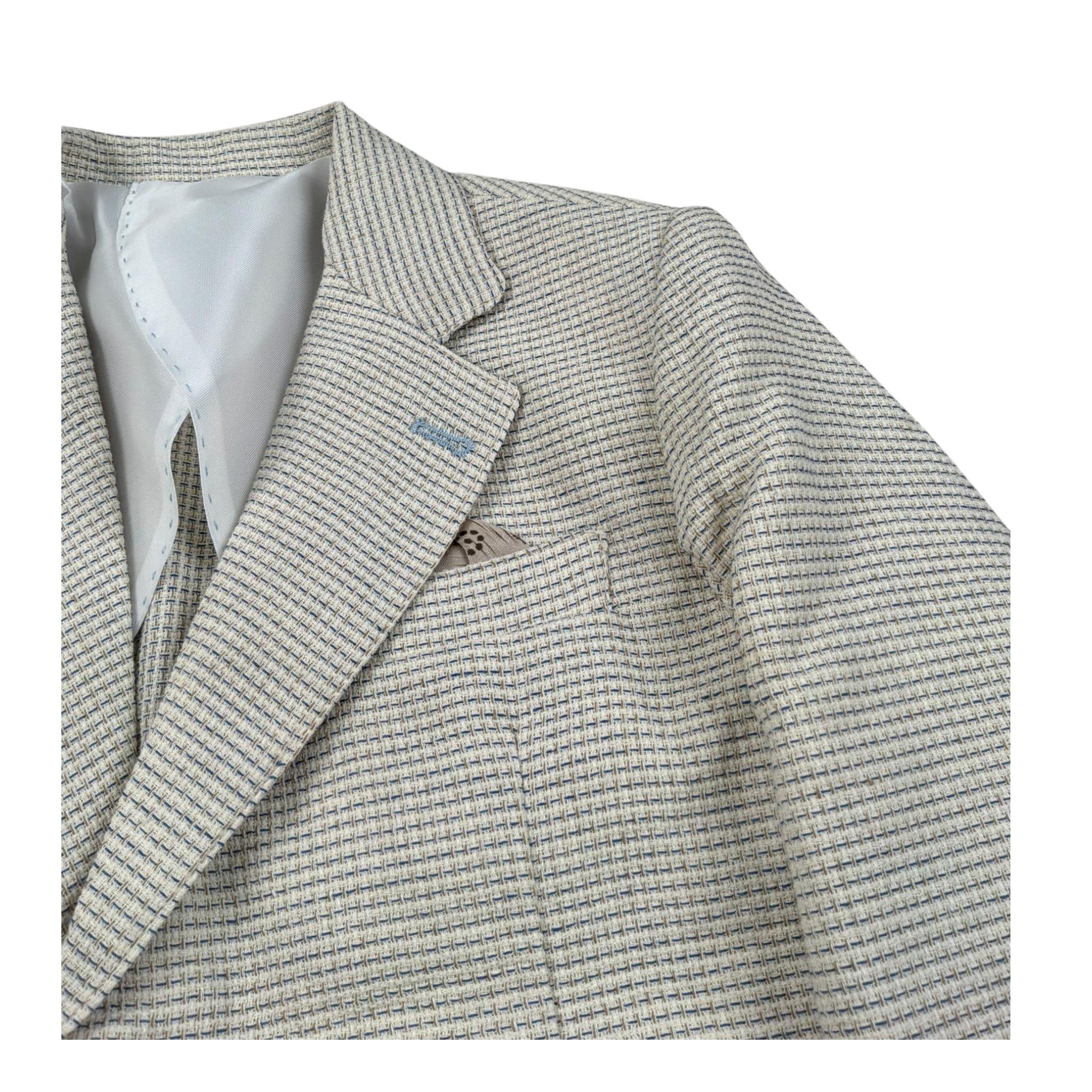 Emanuel Pris Giacca Tinta Unita con Taschino per Bambino EGC1094 BEIGE EMANUEL PRIS 