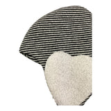 LALALU' cappello fantasia a righe Nero per Neonata CAL8N NERO LALALU' 