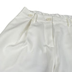 Manila Grace Pantalone Tinta Unita Modello Palazzo per Bambina MG2749 BIANCO MANILA GRACE 
