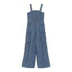 Liu Jo Tuta Intera In Denim con Zip per Bambina GA5101X BLU LIU JO 