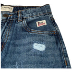 Roy Roger'S Jeans Tinta Unita con Girovita Regolabile per Bambino RB103 BLU ROY ROGER'S 