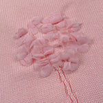 Le Coconne Coperta Tinta Unita con Applicazioni per Neonata 2125 ROSA LE COCONNE 