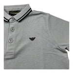 Emporio Armani Polo Mezza Manica Tinta Unita per Bambino 3R4F67 AZZURRO EMPORIO ARMANI 