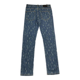 Daniele Alessandrini Jeans Tinta Unita con Strappi per Bambino 1235PD00257 BLU DANIELE ALESSANDRINI 