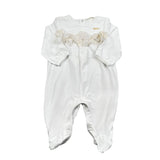 Liu Jo Tutina Tinta Unita con Applicazioni per Neonata H18059 BIANCO LIU JO 