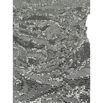 Marc Ellis Abito Tinta Unita con Pailletes per Bambina JMJDR01187 ARGENTO MARC ELLIS 