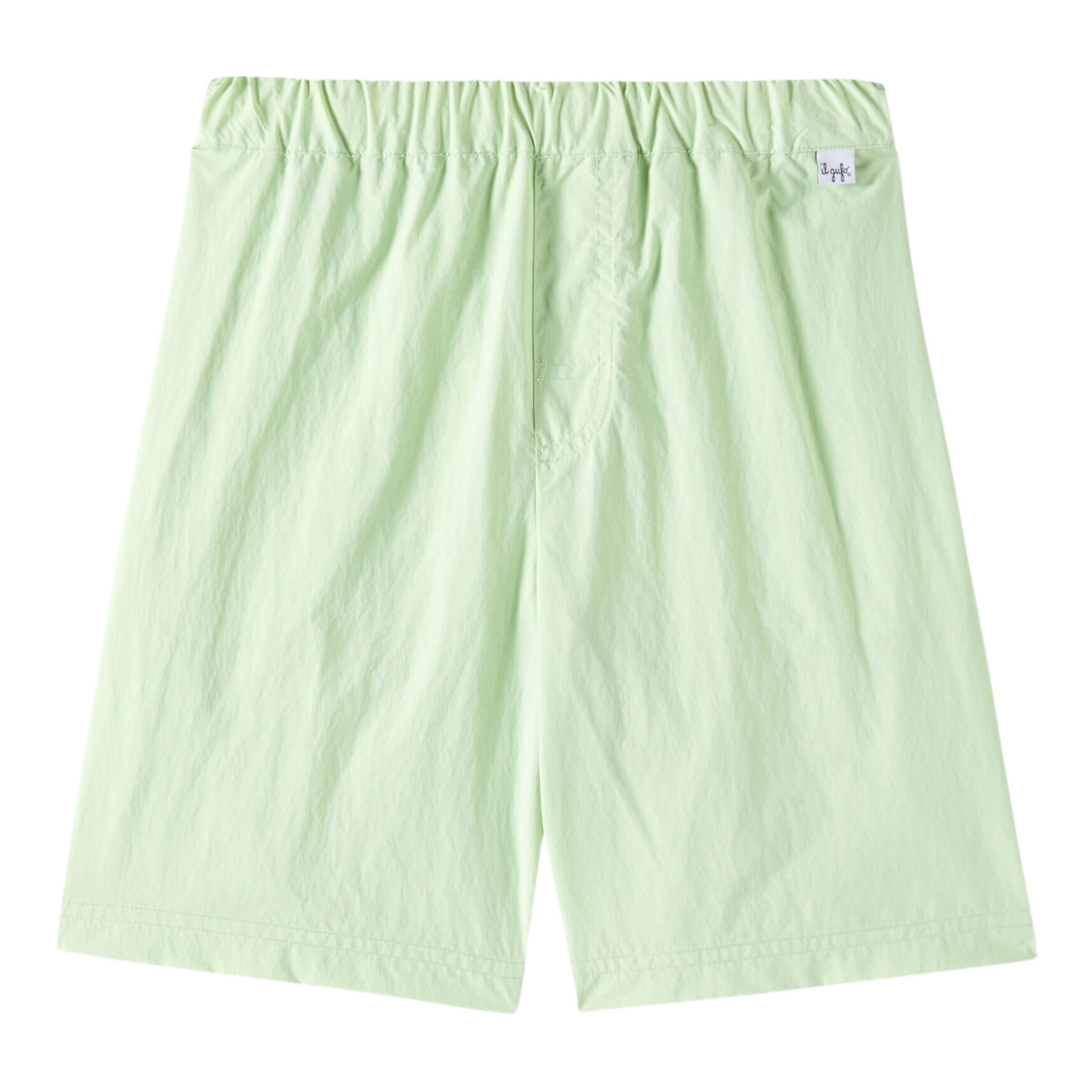 Il Gufo Bermuda Tinta Unita con Elastic In Vita per Bambino P25PB199N0108 VERDE IL GUFO 