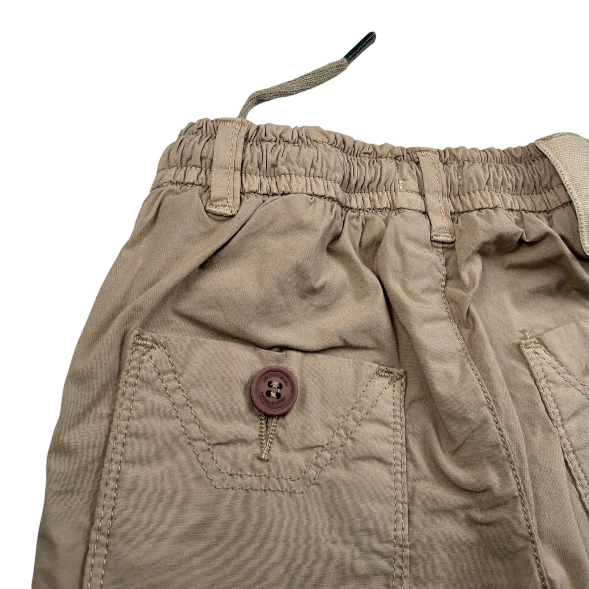 Jeckerson Bermuda Tinta Unita con Elastico In Vita per Neonato JN4021 BEIGE JECKERSON 