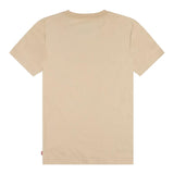 Levi'S T-Shirt Girocollo Tinta Unita con Logo per Bambino 9EL382 BEIGE LEVI'S 