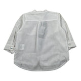 J.O. Milano Camicia Manica Lunga tinta unita Collo Coreano Bianco per Neonato 5768N BIANCO J.O. MILANO 