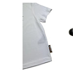 Just Cavalli T-Shirt Girocollo Tinta Unia con Brillantini per Bambina JGP26076TS BIANCO JUST CAVALLI 