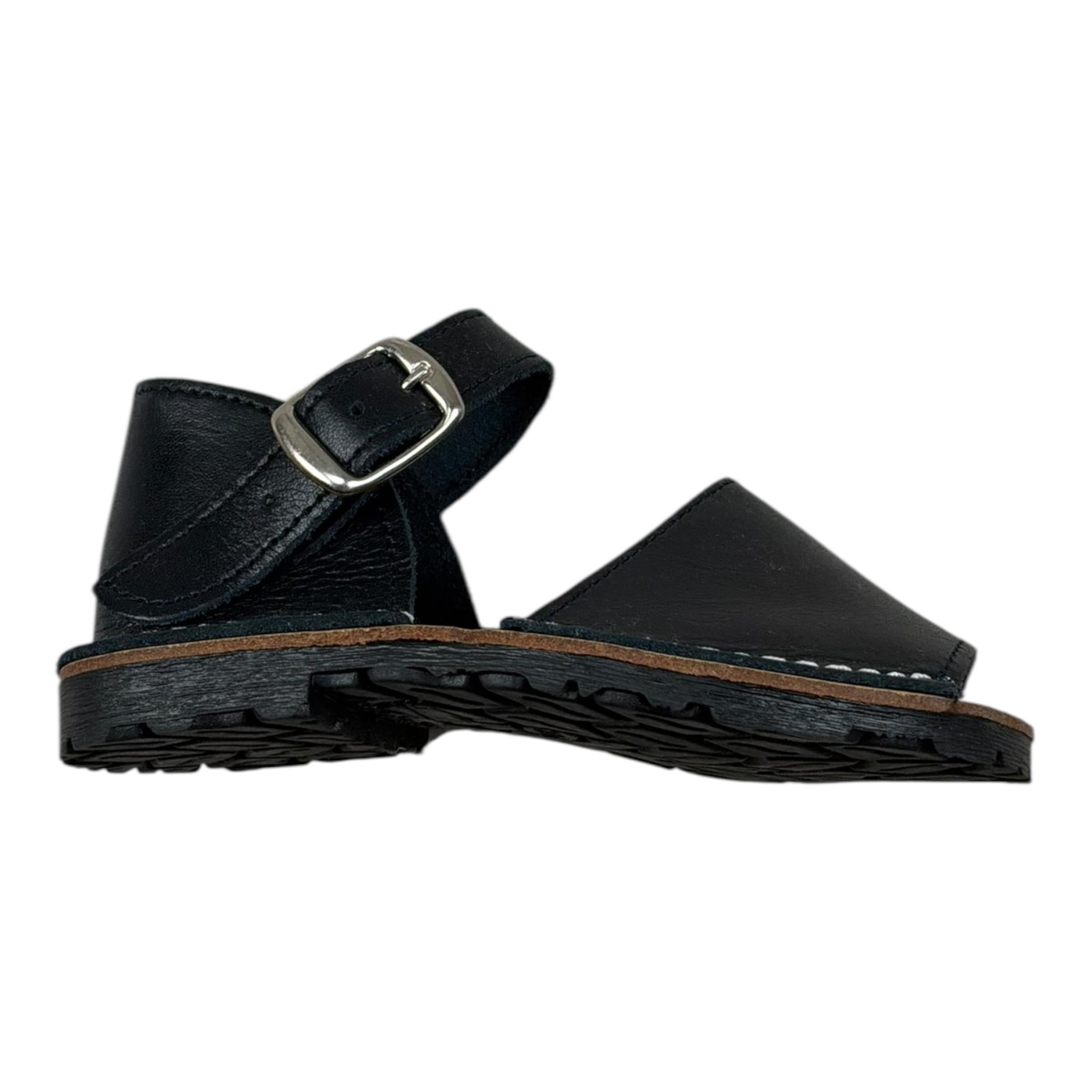 Angelitos Sandalo Tinta Unita con Fibia per Neonata ANG200 BLU ANGELITOS 