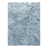 Mimisol Abito Tinta Unita Traforato con Ricami per Bambina MFAB63 AZZURRO MIMISOL 