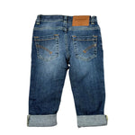 Dondup Jeans Tinta Unita per Bambino DMPA124 BLU DONDUP 