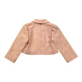 Please Giacca Tinta Unita con Bottoni per Neonata JB02270G73 ROSA PLEASE 