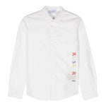 Trussardi Camicia Tinta Unita con Stampa per Neonato TIA24146CA BIANCO TRUSSARDI 