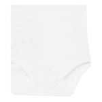 Calamaro Body Tinta Unita A Bretelle per Neonata NIDJD BIANCO CALAMARO 