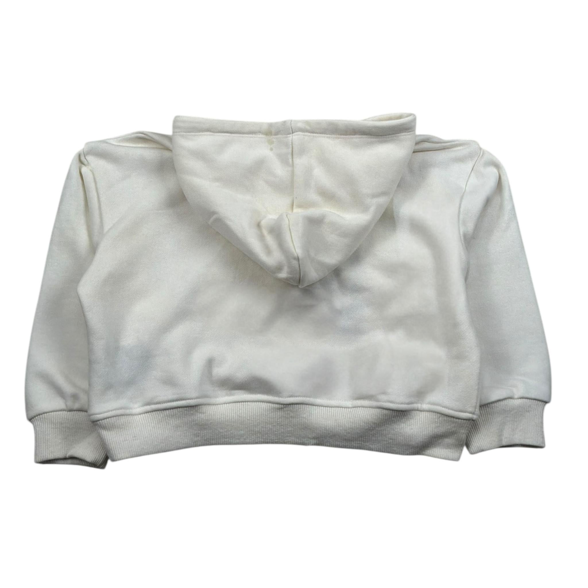 Just Cavalli Felpa Chiusa con Cappuccio Tinta Unita con Logo per Neonato JIP26039FE PANNA JUST CAVALLI 