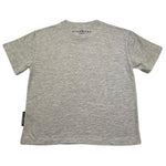 JOHN RICHMOND t-shirt girocollo tinta unita con stampa in contrasto Grigio per Bambino RBA25174TS GRIGIO JOHN RICHMOND 