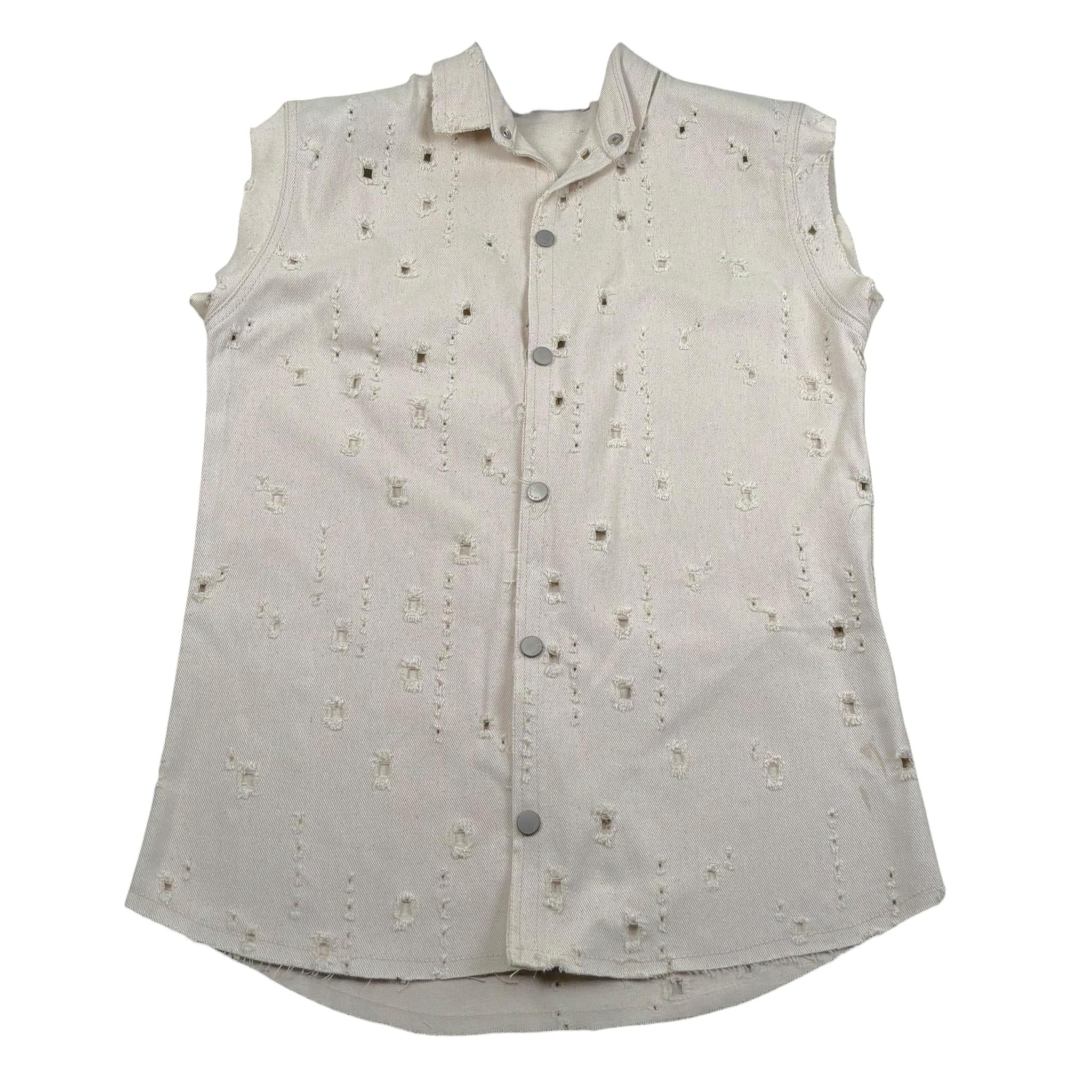 I'M Brian Giubbino Smanicato Tinta Unita Traforato per Bambino CA3316J BEIGE I'M BRIAN 