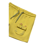 Mayoral Bermuda In Felpa Tinta Unita con Stampe per Neonato 1242 VERDE MAYORAL 