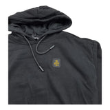 REFRIGIWEAR felpa chiusa cn cappuccio tinta unit modell crop Nero per Bambina RWG911 NERO REFRIGIWEAR 