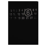 MAISON MARGIELA t-shirt girocollo tinta unita con stampa in contrasto Nero per Bambino N60670 NERO MAISON MARGIELA 