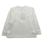 Never Too Shirt Girocollo tinta unita con Stampa Panna per Bambino NT1362B PANNA NEVER TOO 