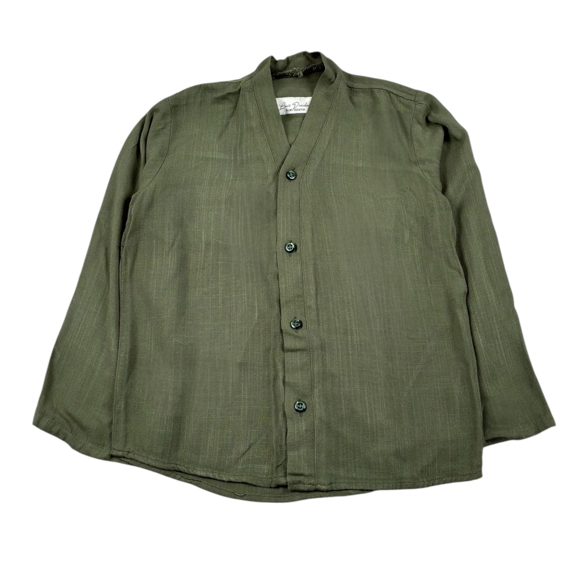 Louis Dieudonne' Camicia Mezza Manica Tinta Unita per Neonato LDCA01 VERDE LOUIS DIEUDONNE' 