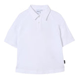 Aspesi Polo Mezza Manica Tinta Unita per Bambino S25005PCM0122 BIANCO ASPESI 
