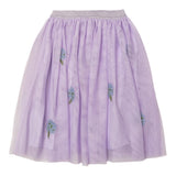 Stella Mccartney Gonna Tinta Unita In Tulle per Bambina TW7B34 LILLA STELLA McCARTNEY 