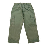 Please Pantalone Tinta Unita con Elastico In Vita per Neonato PE43270B71 VERDE PLEASE 