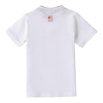 Sarabanda T-Shirt Tinta Unita con Stampa per Neonato 0B144 BIANCO SARABANDA 