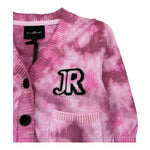 John Richmond Cardigan Tinta Unita con Logo per Neonata RIP26051CD ROSA JOHN RICHMOND 