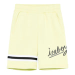 Iceberg Bermuda Tinta Unita con Elastico In Vita per Bambino BFICE5101J VERDE ICEBERG 