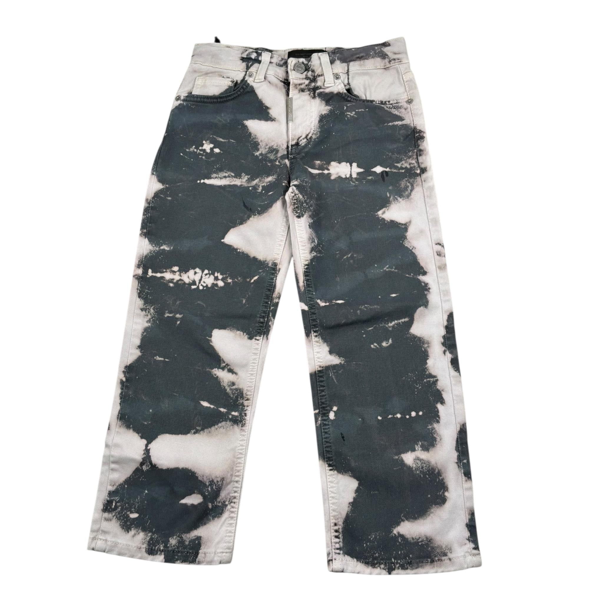 Do Not Conform Jeans Stampa Fantasia con Girovita Regolabile per Bambino TAN018 GRIGIO DO NOT CONFORM 