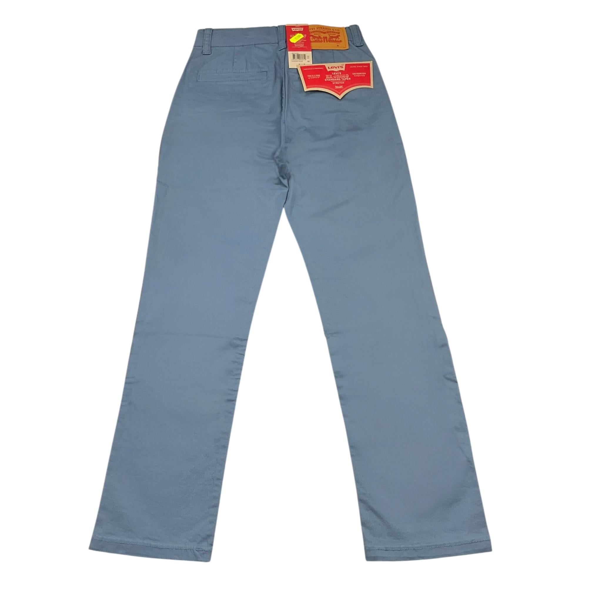 Levi'S Pantalone Tinta Unita con Girovita Regolabile per Bambino 9EK792 BLU LEVI'S 