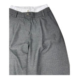 LU LU BY MISS GRANT pantalone tinta unita con elastico in vita modello a palazzo Nero per Bambina LL2997 NERO LU LU BY MISS GRANT 