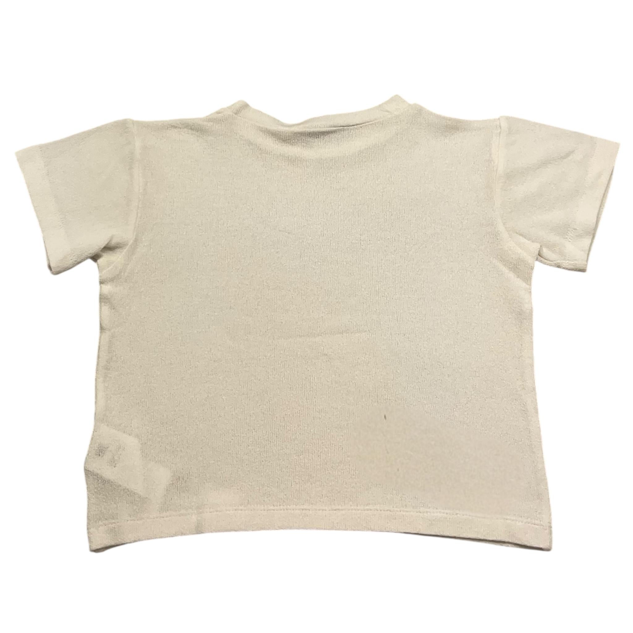 Paolo Pecora T-Shirt Girocollo Tinta Unita per Bambino PP3968 BIANCO PAOLO PECORA 