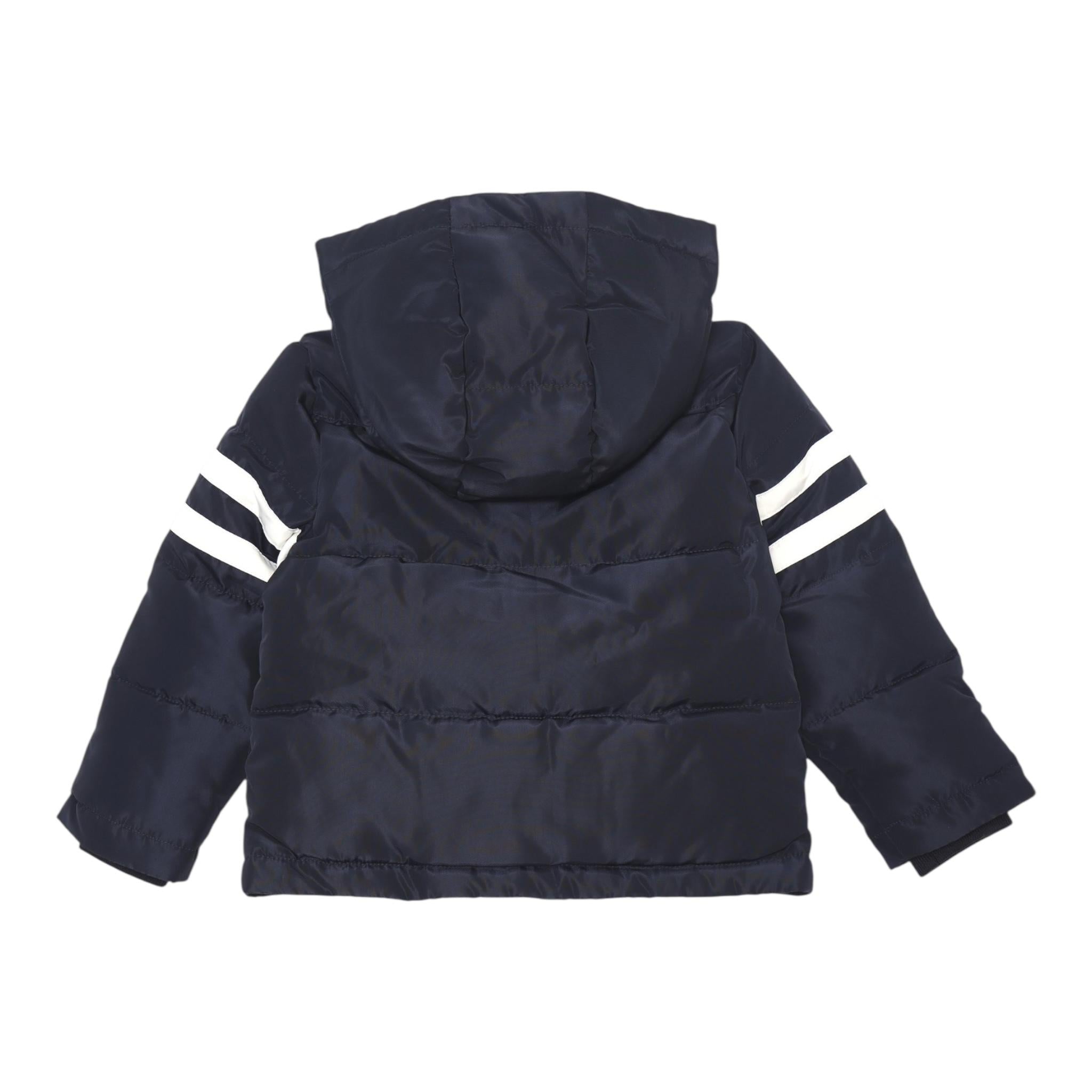 ICEBERG giubbino tinta unita con zip e cappuccio Blu per Neonato GBICE5303B BLU ICEBERG 