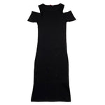 Liu Jo Abito Mezza Manica con Scollo Sulle Spalle per Bambina GA4077 NERO LIU JO 