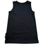 John Richmond Canotta Tinta Unita con Brillantini per Bambina RGP26198CN NERO JOHN RICHMOND 