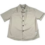 Paolo Pecora Camicia Mezza Manica Tinta Unita per Bambino PP4309 BEIGE PAOLO PECORA 