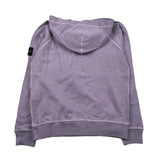 Stone Island Felpa Chiusa con Cappuccio Tinta Unita per Bambino K1S166100003 GLICINE STONE ISLAND 