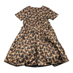 MOSCHINO abito tinta unita con stampa Nero per Bambina HDV0GU NERO MOSCHINO 