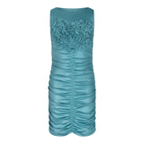 Marc Ellis Abito Giromanica Tinta Unita  per Bambina FJDR01728X TURCHESE MARC ELLIS 